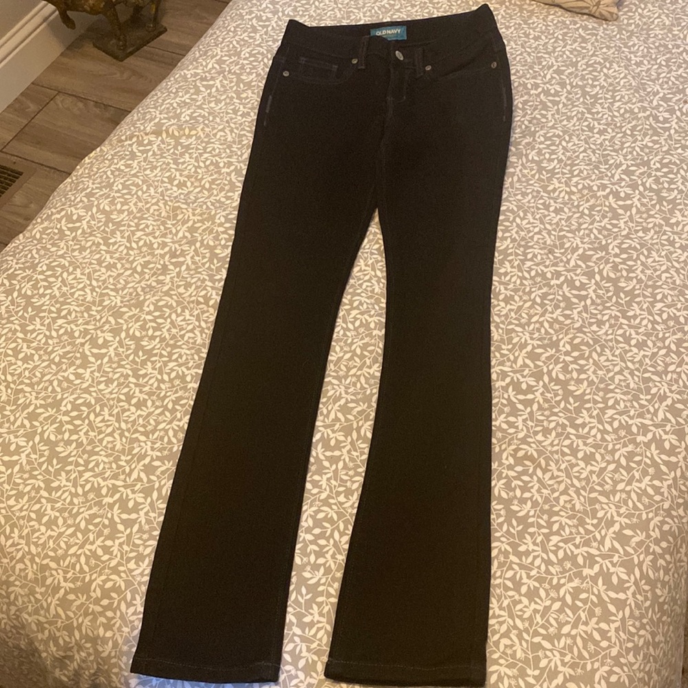 Old Navy Girl’s Black Slim Skinny Denim Jeans